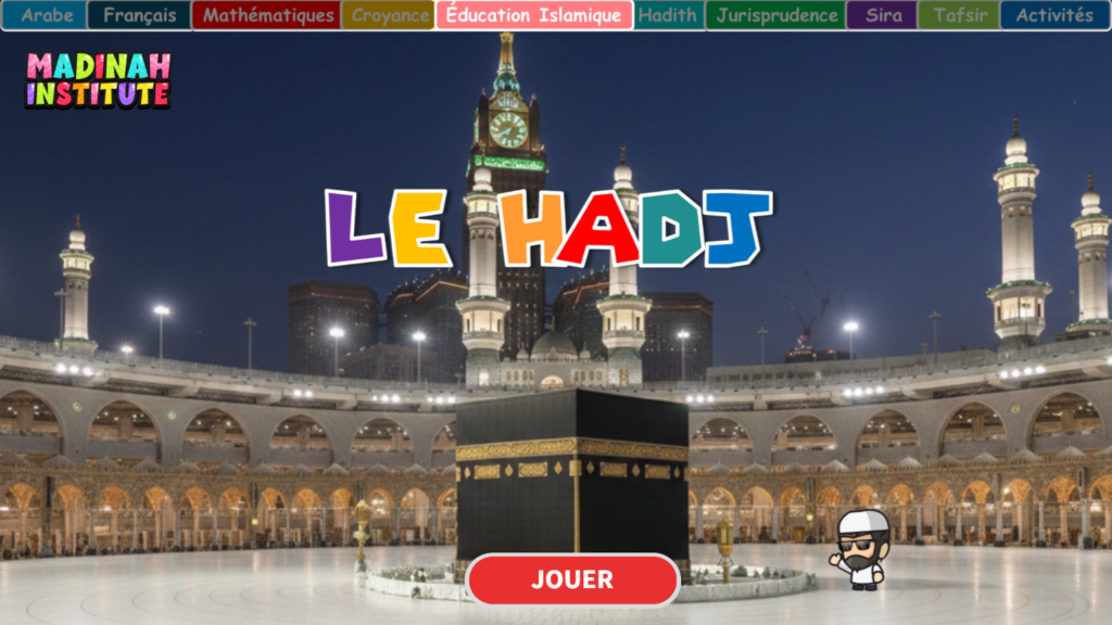 Jeu sur les actes d’adoration